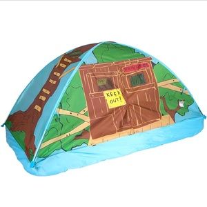 Pacific Play Kids Tree House Bed Tent Playhouse - Twin Size